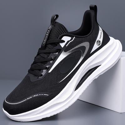 Chaussures pour hommes Jeunesse été maille respirante chaussures de course Chaussures de sport décontractées à semelle souple et légère pour hommes tendance 2025
