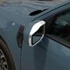 Car Rearview Mirror Rain Eyebrow Trim For Ford Maverick 22-25 Accessories Chrome