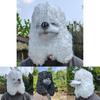Maschera Cane Barbone in Lattice Testa di Animale Maschera di Halloween Per Cosplay ed Eventi a Tema