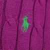 Beauty products POLO RALPH LAUREN One point logo Long sleeve Cable knit cotton knit Women Used