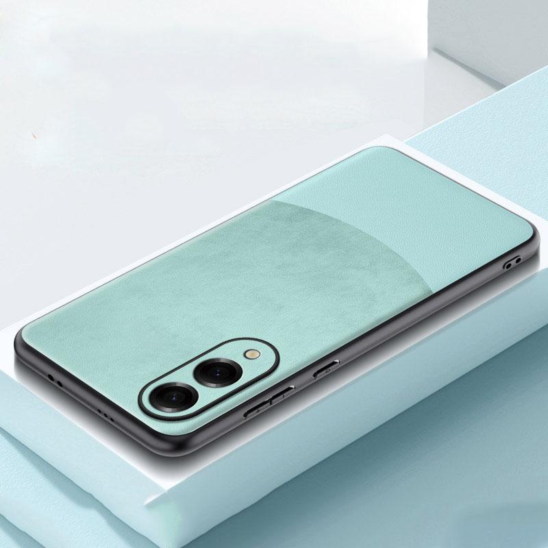 Luxury Soft PU Leather Back Phone Case For Samsung Galaxy S26 S25 Edge Silicone Case For Galaxy S25 Ultra S25Plus Back Cover