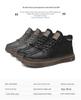 Men's Winter Non-Slip Leather Shoes: Casual, Sports, Work, Formal & Chef Styles In Black