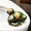 2026 New Ceramic Frog Toilet Bolt Covers Decorative Animal Toilet Bolt Caps For Bathroom Decor Fun Toilet Hardware Easy Install