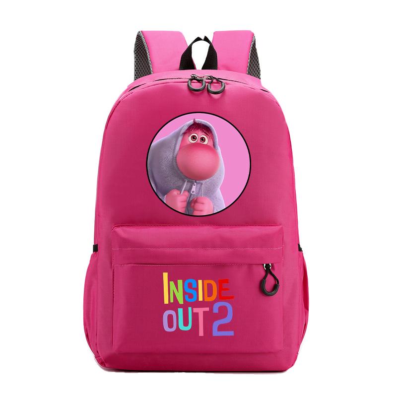 Inside Out 2 Joy Sadness Backpack Boys Girls Child Cartoon Anime Knapsack Cute Student Schoolbag Canvas Bag Kids Gifts