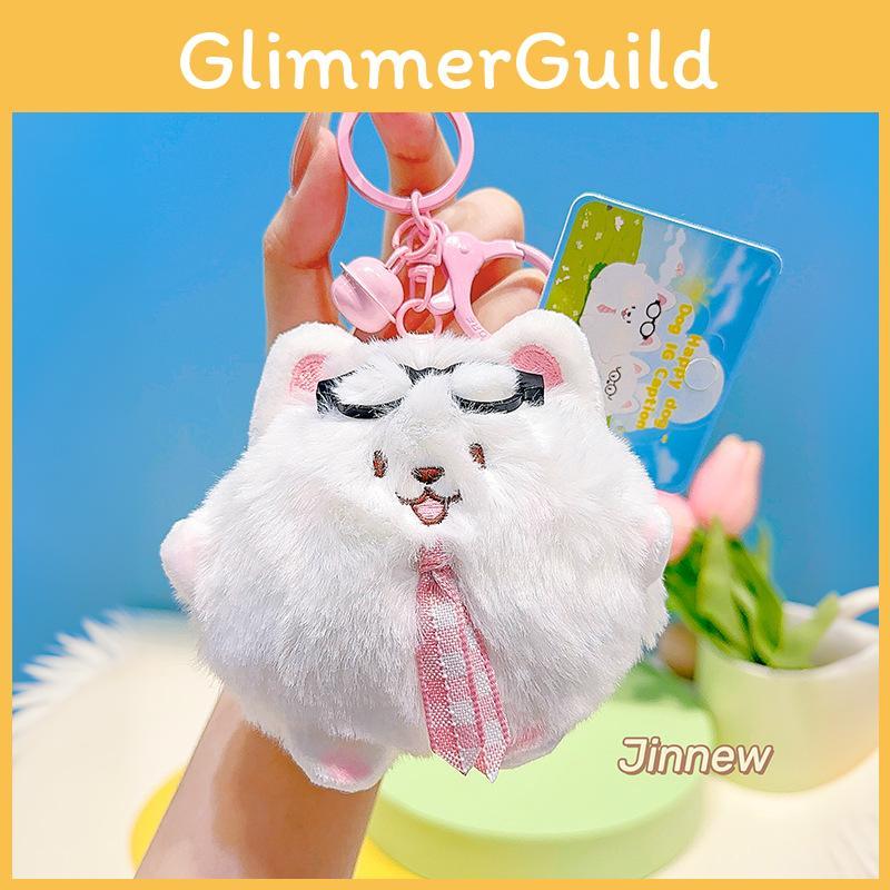 Samoyed Plush Keychain With Magnetic Function For Toy Lovers And Gift Ideas