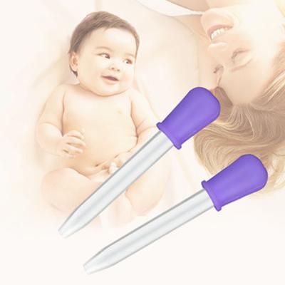 5ML Alimentatore per Pillole per Bambini Materiale Sicuro Anti-Soffocamento Operazione Semplice Ago Funzionale per Neonati per Bambini Piccoli