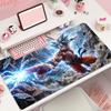 Dragon Ball Son Goku Mauspad PU-Leder Anime-Merchandise Japanischer Anime Große Größe Schreibtischunterlage Genähte Kante