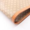 Used CELINE Macadam Business Bag Clutch Bag PVC Coated Canvas Leather Beige Brown Used Mens