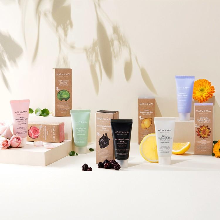 Mary&May Calendula Peptide Ageless Sleeping Mask 30g