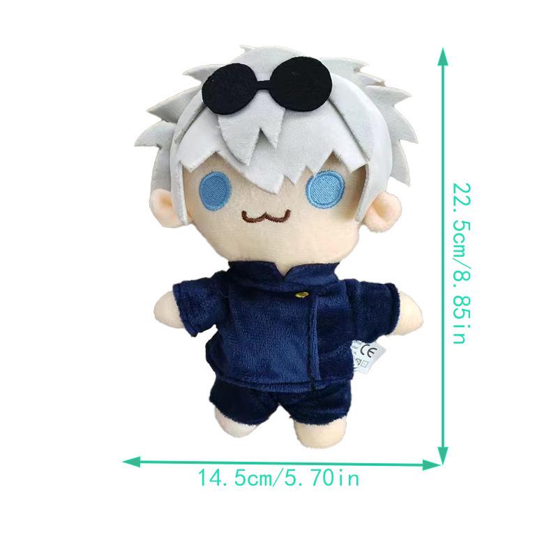Non-Toxic Japanese Anime Spell Return Plush Doll Knotweed Hisahito Gojo Satoru Doll Fushiguro Megumi Plush Doll Children'S Birthday Gift