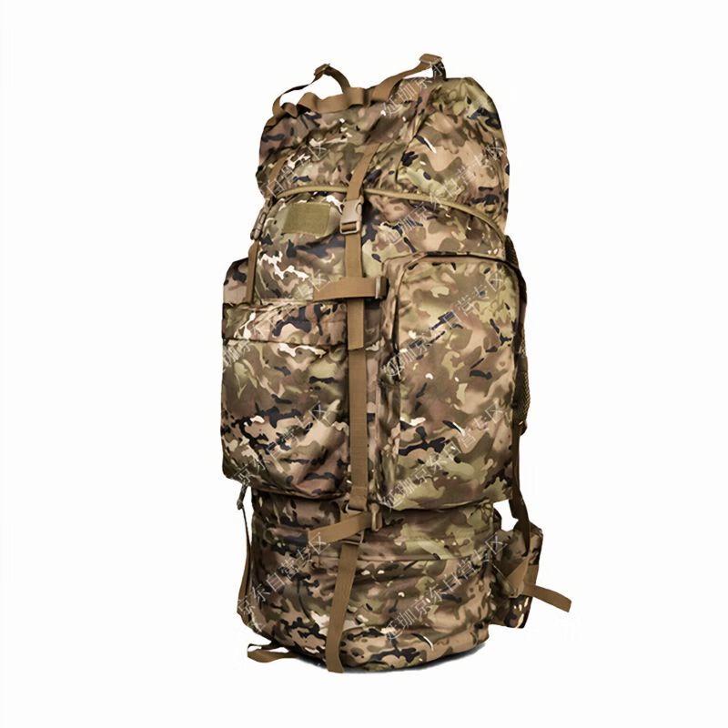 Yan Jia 110L Large Capacity Ink Wash Pattern Hiking Backpack