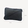 Grid Pattern Pillow Storage Bag 2-in-1 Camping Headrest Durable Travel Pouch  Camping Sleep