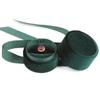 Premium Velvet Round Bow Ribbon Ring Box Wedding Jewelry Earring Ring Display Storage For Proposal Engagement 5.8*5.3cm