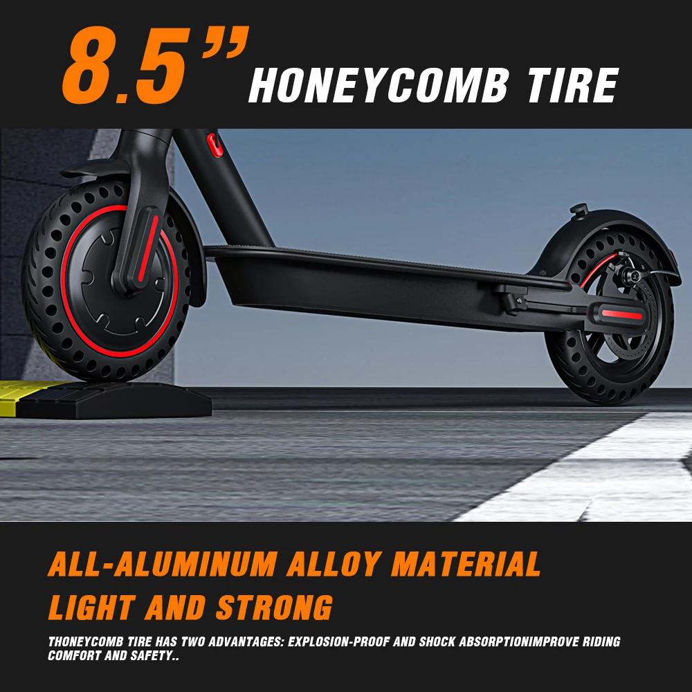 E-Scooter FREEBOY New J-03 Adult Electric Scooter 350W Foldable Escooter 36V10.4AH Battery Electric Skateboard 8.5 Inch Tire.