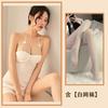 Sexy Underwear, Sexy Nightgown Hanging Neck, Leaking Back, Hollowed Out, Ice Silk Pajamas, Steel Tray, Chest Slits, Suspenders, Skirt Women
