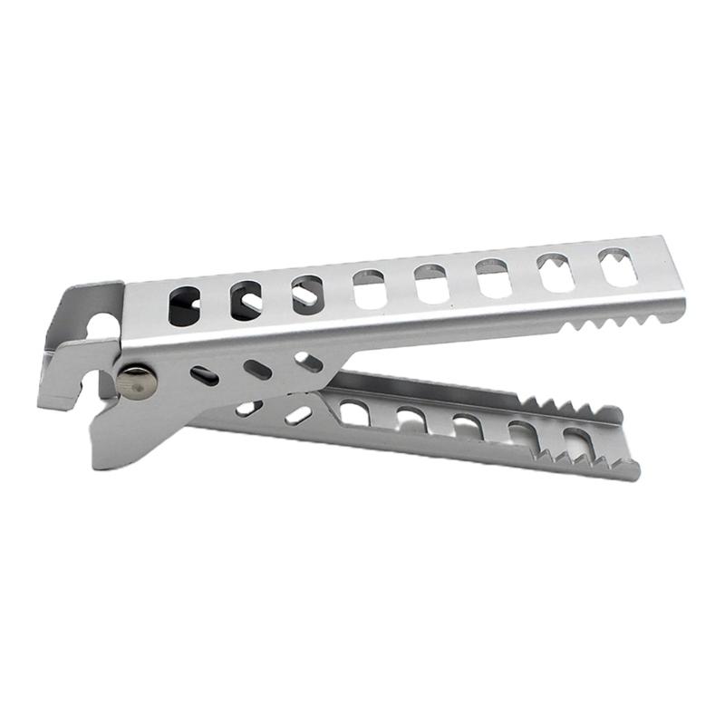 Nonslip Pot Pan Grippers Clip Hot Dish Plate Bowl Clip Hot Plate Holder Kitchen Tool Zinc Alloy Hot Dish Plate Bowl Clip