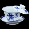 Qinghua Porcelain Gaiwan Tea Bowl with Lid
