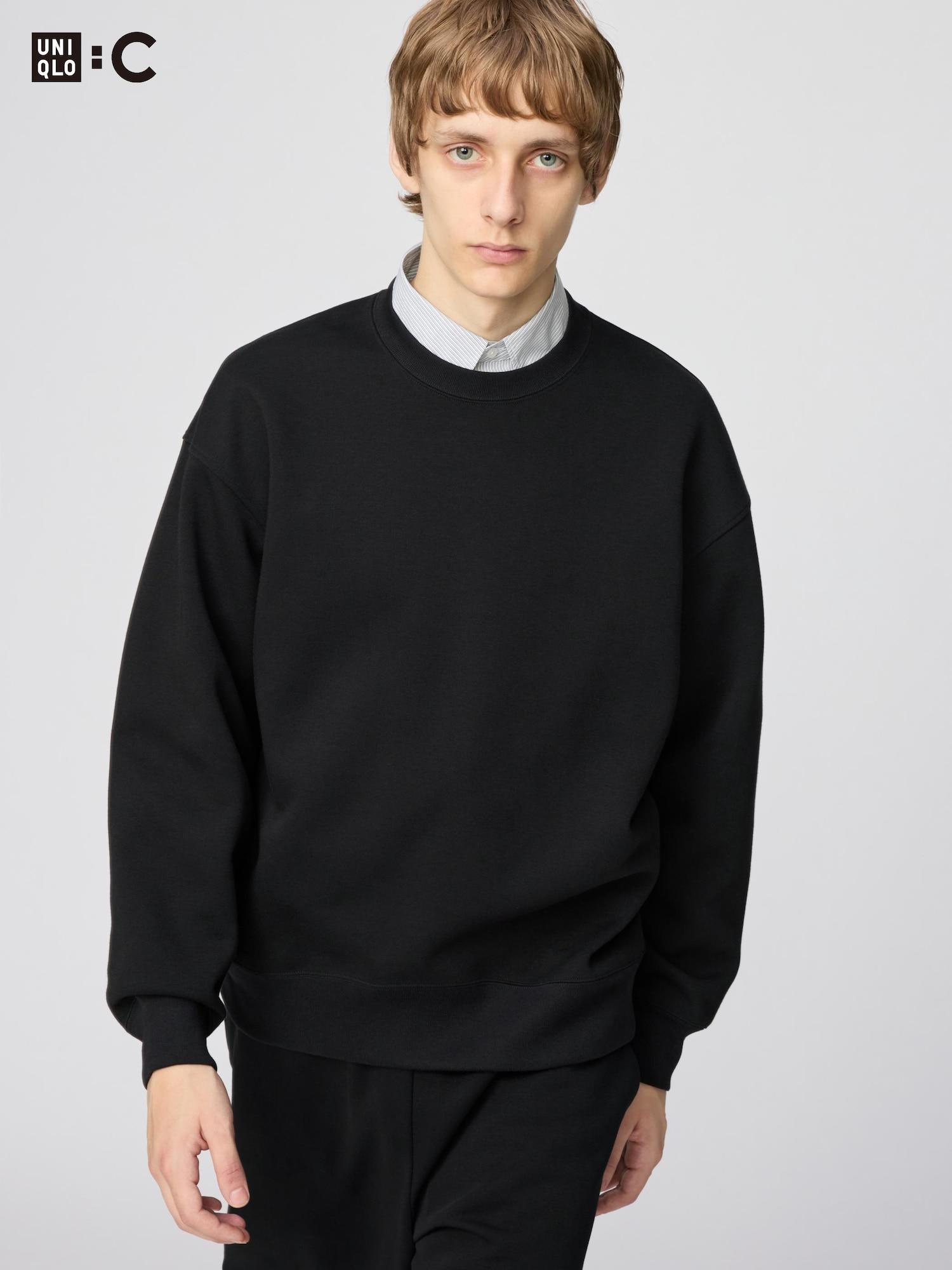 Свитшот оверсайз Uniqlo 09 BLACK/UNISEX M