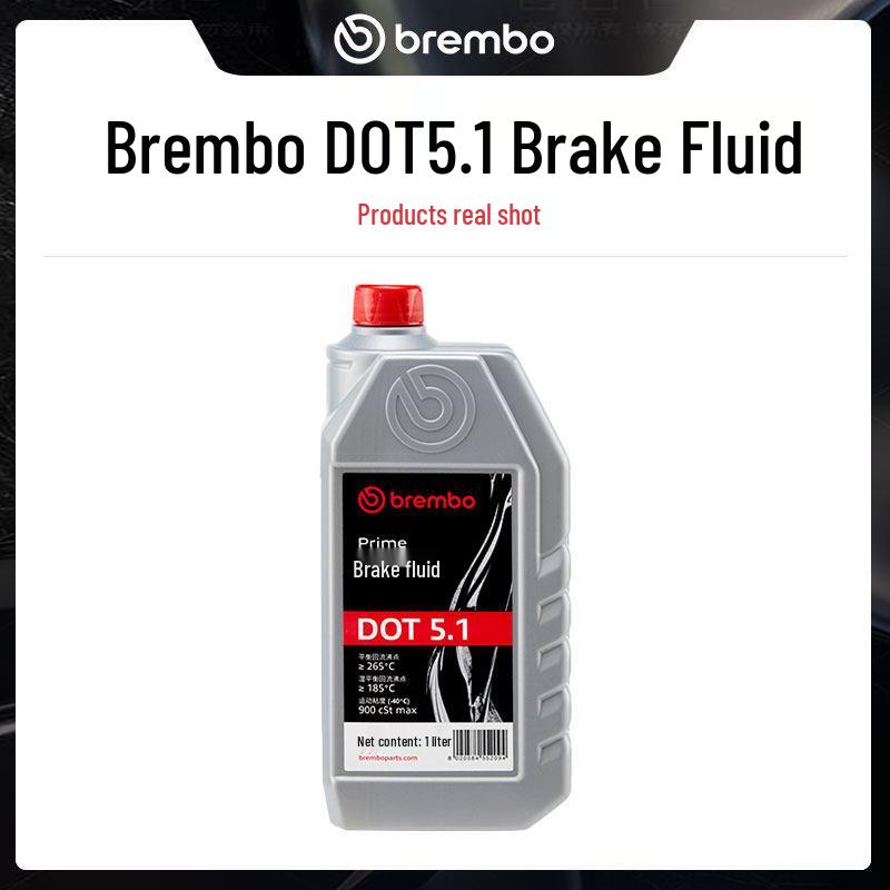 

Brembo DOT4/5.1 Brake Fluid - Compatible with Mercedes, BMW, Cadillac & EVs DOT4 1L