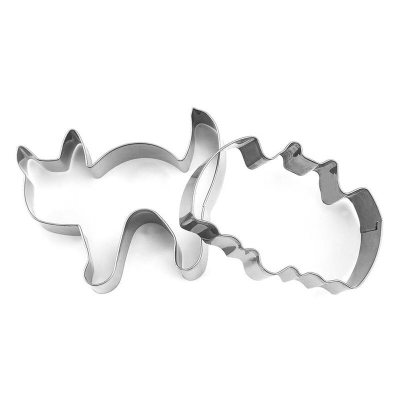 Halloween Stainless Steel Cookie Cutter Set