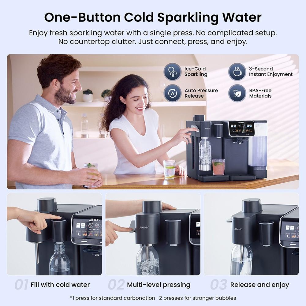 JIMMY Matrix S9 Cold Sparkling Water Maker