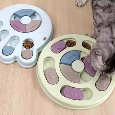 Durable Dog Puzzle Toys Fun Feeding Anti-Choking Pet Slow Bowl Non-Slip Increase IQ Pet Interactive Feeder Small Medium Dogs
