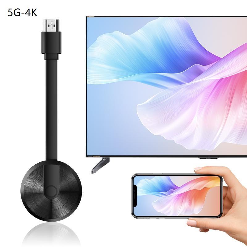 4K 5G Screen Projector Mobile Phone Connected To TV Wireless HDMI Transmission To Computer Monitor 4K HD HDMI Media Player