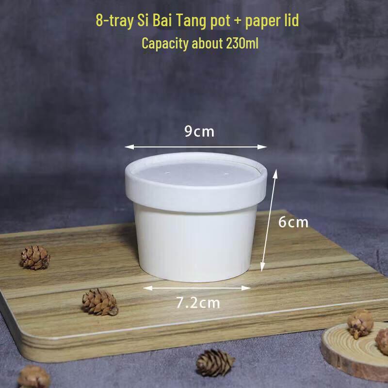 

Disposable Kraft Paper Food Containers with Lids