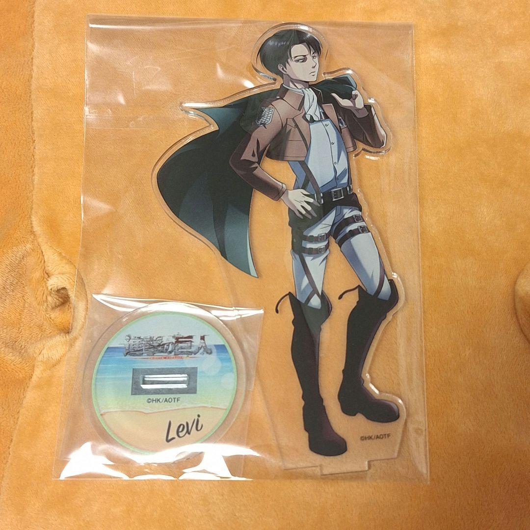 

[USED] Attack on Titan Karaoke no Tetsujin Levi Big Acrylic Stand