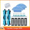 Rollenbürste Hepa-Filter Seitenbürste Wassertankfilter für Cecotec Conga 3090 Serie Staubsauger Teile Mopp Pad Tuch Zubehör