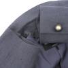 GIORGIO ARMANI In good condition, linen 6B double-breasted jacket for women, blue-gray, size 36, 3SHGG0YE, T036J, 22 years old Jacket 36 Blue grayUsed