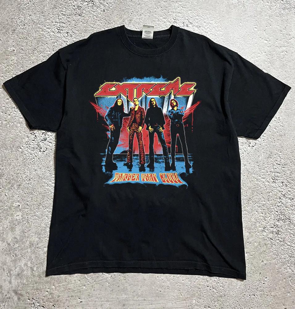 Extreme Band Short Sleeve Cotton T Shirt Black All Size S-5XL Unisex T-Shirt