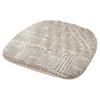 Non-Slip Breathable Dining Cushion Machine Washable Living Room Kitchen Chair Seat Mat Super Soft Hip Protective Cotton Linen Seat Cushion Household