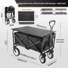 JINGRUIXIANG Folding Outdoor Camping Wagon