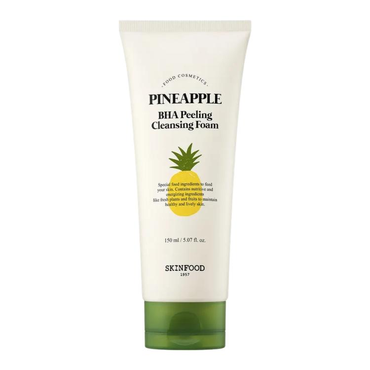 

[Skin Food] Pineapple BHA Peeling Cleansing Foam Exfoliating & Deep Pore Face Wash – 150ml