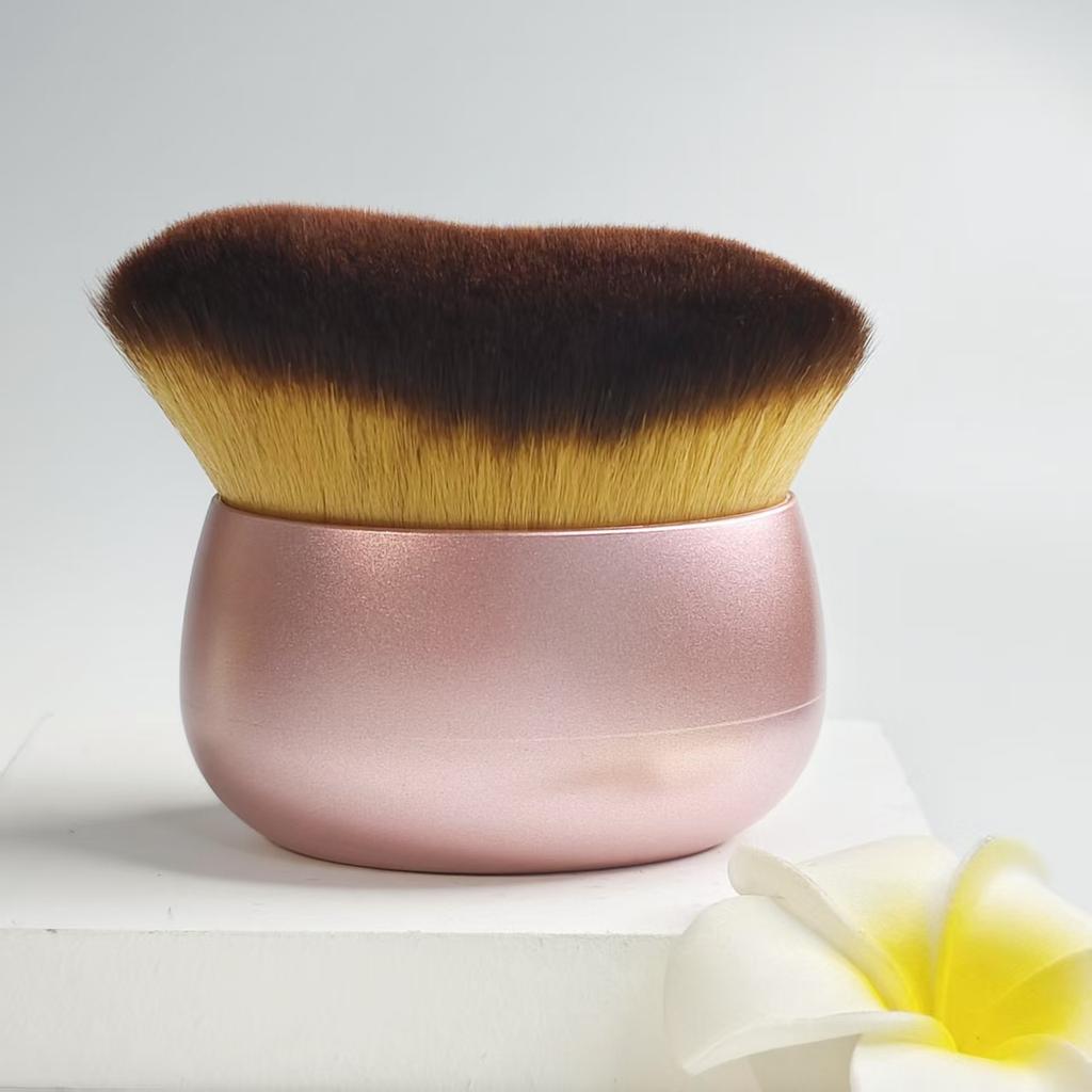 Extra Large Body Makeup Brush For Self Tanner, Leg Makeup &Bronzer BlendOval Face&Back Makeup Brush, Wet&Dry Use