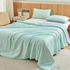 2026 Air Condition Comforter for Summer Pure Color Ice Silk Cooling Blanket Lightweight and Smooth Summer Cold Quilt Cooling Blanket for Bed