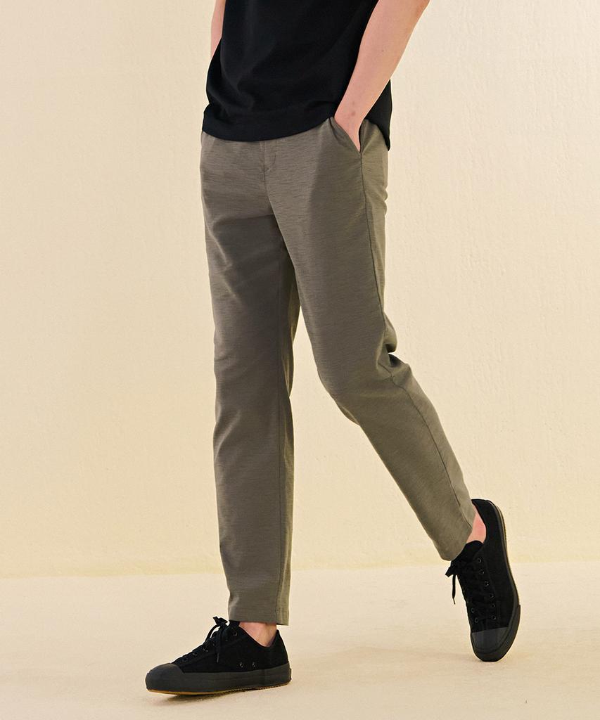 CHASECULT Men'S Linen-Like Full Elastic Waist Pants-Dbrk2222C0V