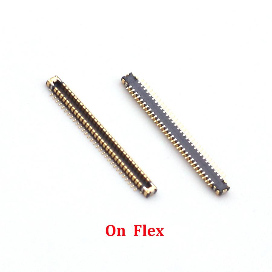 1pc FPC Connector On Motherboard For Infinix Hot 40i Tecno Spark 20 On Board 60pin
