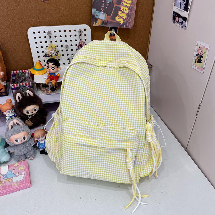 2025 Stylový batoh s vysokou kapacitou pro dívky - Školní taška pro studenty nižší a vyšší střední školy