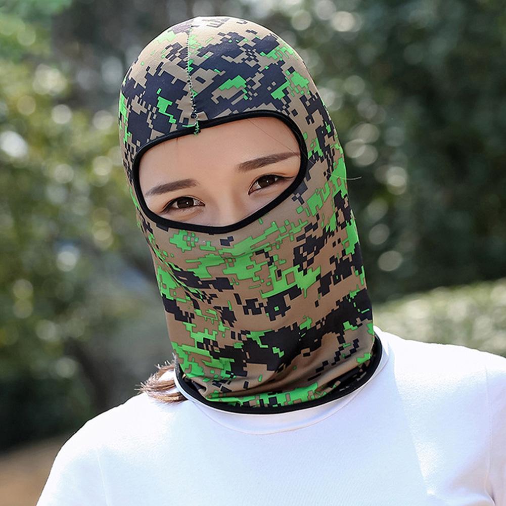 Motorcycle Mask Cycling Balaclava Full Cover Face Mask Hat Balaclava Quick Dry Lycra Ski Neck Summer Sun Ultra UV Protection