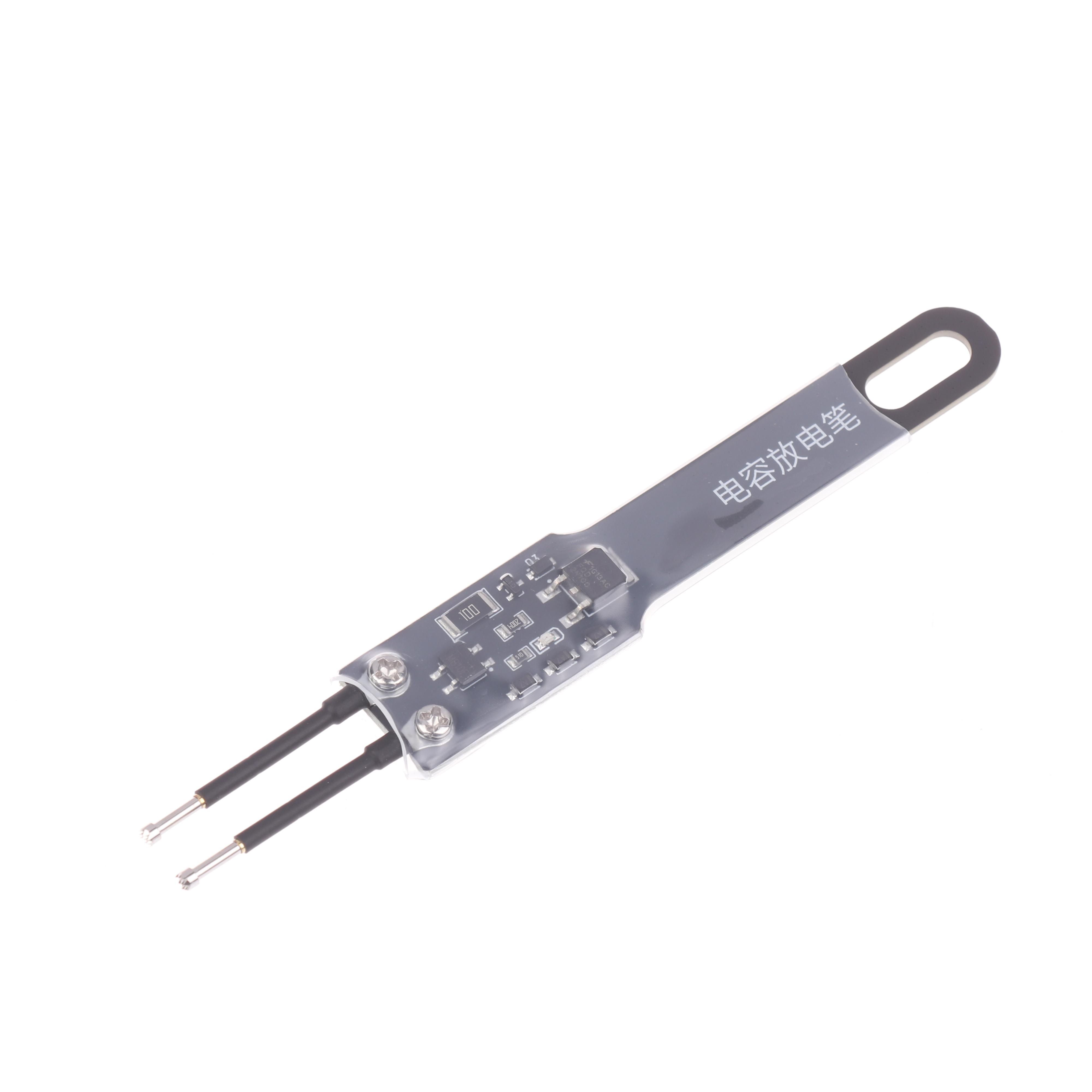 

1Pc 1000UF 5000UF Capacitor Discharge Pen Capacitor Discharge Tools Fast Discharge Adjustable Spacing Electronic Repair