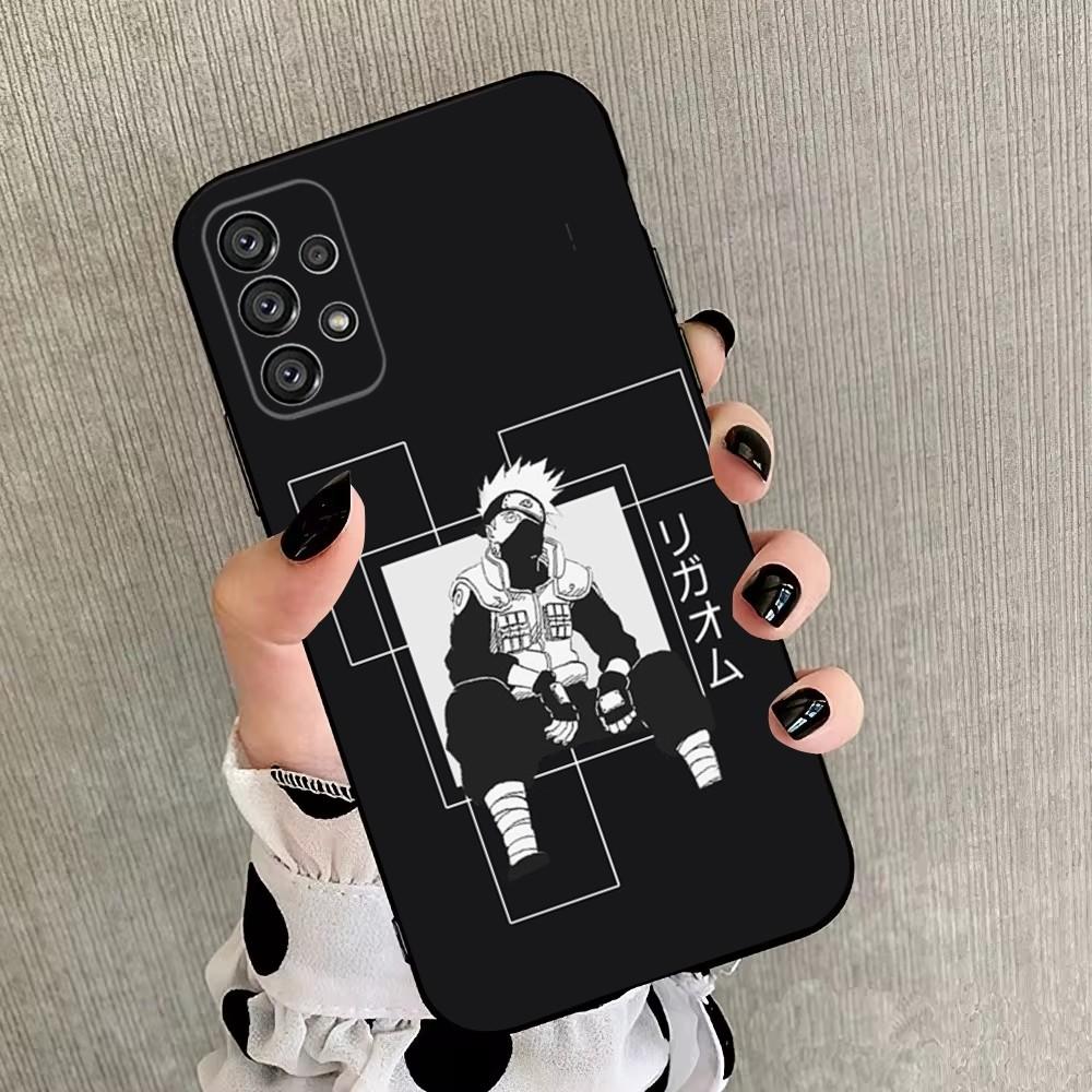 K-KakashiS Anime H-Hatake Phone Case For Samsung Galaxy A20,A21s,A22,A31,A32,A52,A53,A72,73,A80,A91 Soft Black Cover