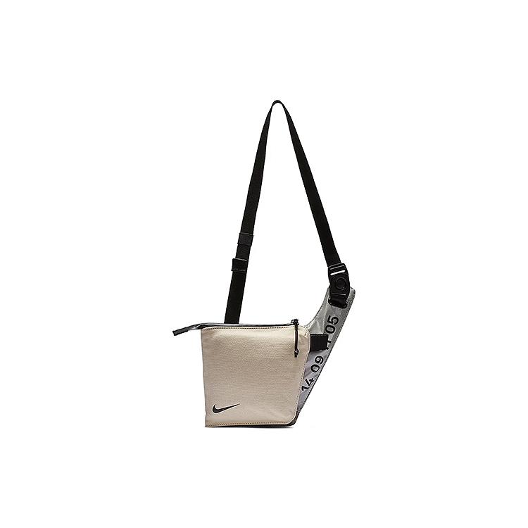 

Новая полиамидная сумка через плечо Nike, сумка кроссбоди, обычная, унисекс, металлик серебристый BA5918-120 24.1*2.0*25.9CM