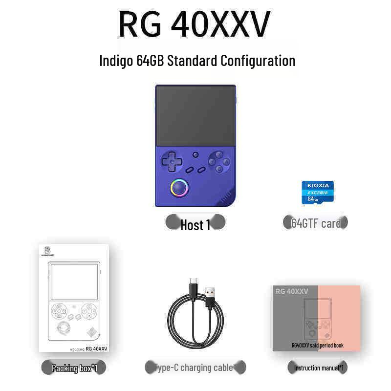 

Ambernic RG40XXV Vertical Arcade Handheld: Open Source, PSP-Compatible, Two-Player Retro Game Console with TV Connectivity.