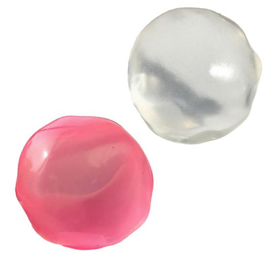Clear Coconut Oil Squeeze Ball Anxiety Relief Shapeable Stress Ball Soft Stretchy 2pcs разноцветный