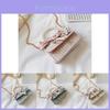 Stylish Princess Mini Handbag For Kids With Charming Pearl Accents And Versatile Design