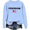 Women's Fashionable And Casual Long Sleeved Printed Round Neck Sportswear Pullover, Slim Fit T-shirt Top