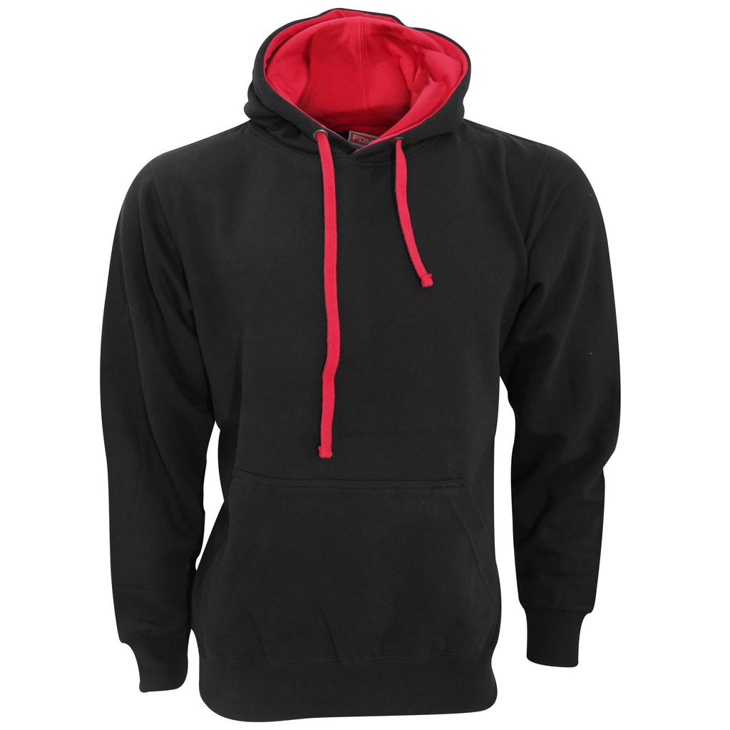FDM Unisex Contrast Hooded Sweatshirt / Hoodie (300 GSM)