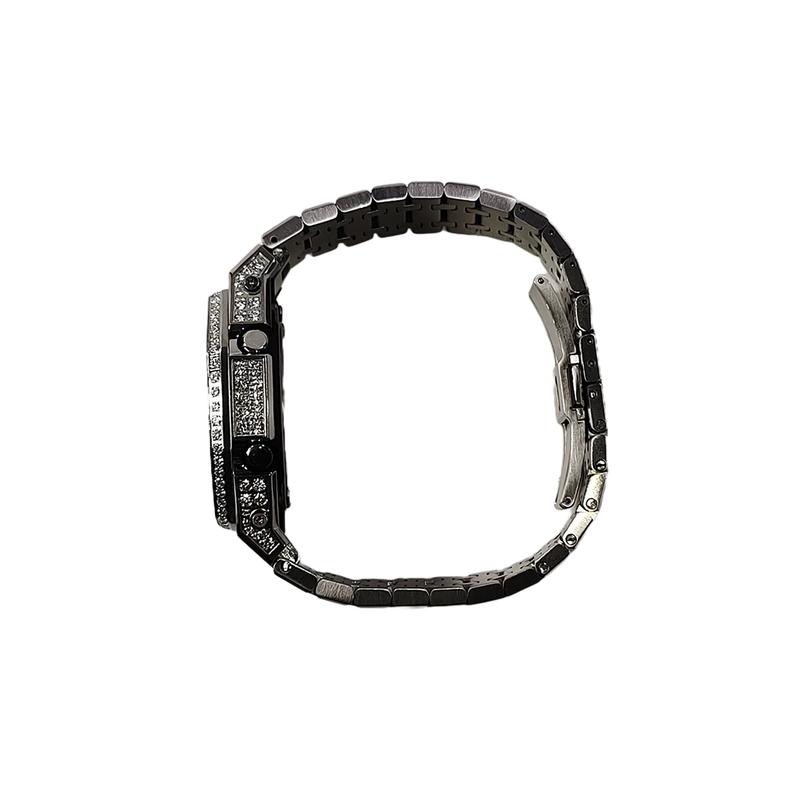 Casio Customized Watch Modified Series Farm Oak Moissanite Fashion Trend Waterproof 200 Meters GA-2100SKE-7A Modified-me GA-2100SKE-7A